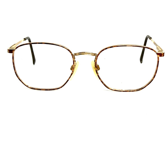 BERDEL SFEROFLEX Aviator Gold Brown Electroplate Full Rim H19716 - Picture 1 of 7